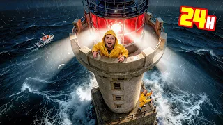 ON VIT 24H DANS UN PHARE EN PLEINE MER !