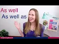 As Well As Well As - Difference Between As Well and As Well As
