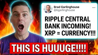 OMGGGGGG RIPPLE IS BECOMING A CENTRAL BANK XRP IS THE CURRENCY