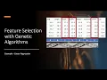 Feature Selection With Genetic Algorithms - Code and Plots
