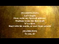 Hamilton One Last Ride with Lyrics