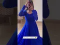 Blue Anarkali dress for girls #ytshorts #newcollection #shorts #anarkali