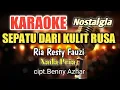 Download Lagu SEPATU DARI KULIT RUSA - Ria Resty Fauzy | Karaoke nada pria | Lirik HD