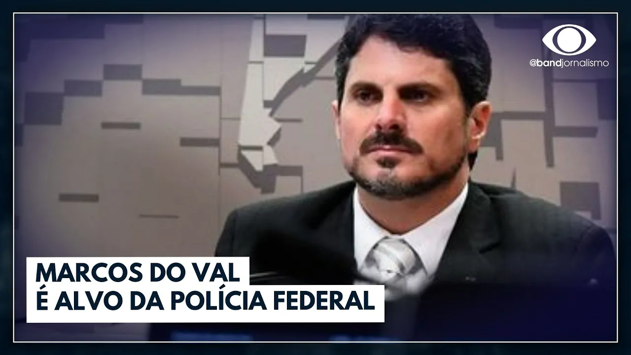Senador Marcos do Val é alvo da Polícia Federal | Jornal da Band