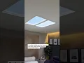 Lagu Faux skylights that looks so realistic by @sources_unlimited  brightness can be adjusted #skylights