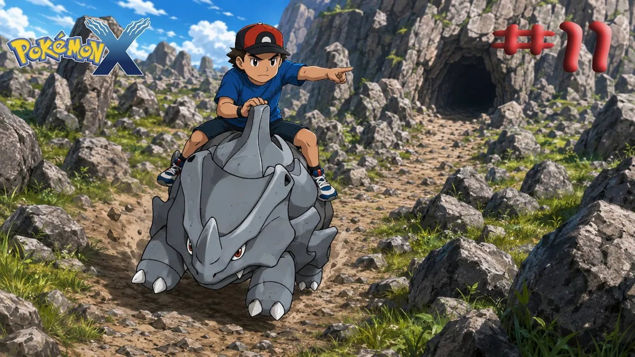 crusamos el camino rocoso pokemon x randomlocke #11