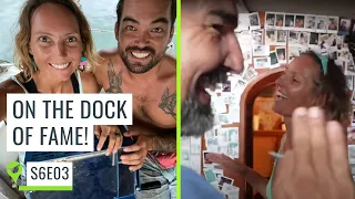 Meeting two of the greatest Sailing YouTubers and nearly making it on the wall of shame…