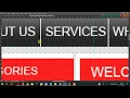 3 PSD To HTML5 Convert Menu Section - Tutorial Rays By Umar Rahman