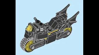 LEGO Instructions | DC | 212404 | Batbike | Batman | Magazine Gift