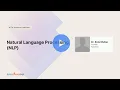 Introduction to Natural Language Processing NLP Community Webinar