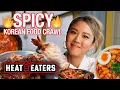 Esther Choi s SPICY Korean Food Crawl - Chicken Feet Crab INSANE Ktown Challenge Heat Eaters