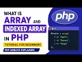Indexed Array in PHP Tutorial for Beginners PHP Arrays Explained