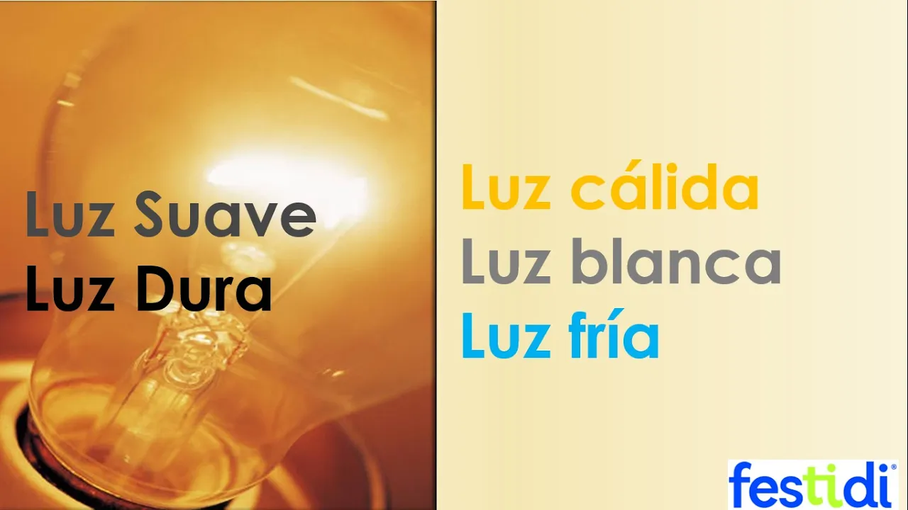 🎥🎤 Luz Suave y Luz Dura / Luz Cálida, Luz Blanca y Luz Fría. ¡Es básico saberlo!