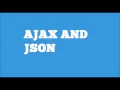 AJAX and JSON - With working example using JQuery