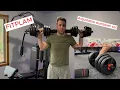 FITPLAM Adjustable dumbbell set variety of ways to use weights
