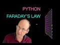 Electrodynamics Modeling Faraday s Law with Python - Part 2