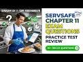 ServSafe Chapter 11 Practice Test 2026 Real Exam Questions