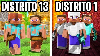 100 jugadores simulan LOS JUEGOS DEL HAMBRE en Minecraft… FINAL