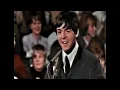 Download Lagu The Beatles - I Saw Her Standing There (Drop In TV show) [colorized]
