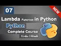 07 Lambda Function in Python Lambda Python anonymous Function Tutorial in Urdu Hindi Capra Code