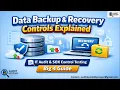 Data Backup Recovery Controls Explained IT Audit SOX Control Testing Big 4 Guide