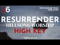 Lagu Hillsong Worship | Resurrender Instrumental Music and Lyrics High Key (F#)