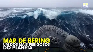 O Mar de Bering possui um dos piores clima do planeta!!