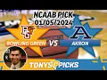 Bowling Green vs Akron 2024 FREE College Basketball Picks and Predictions on NCAAB Betting Tips