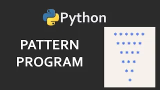 Reverse Triangle Pattern Program Solutions For Python 100 Exercises Program48 CodingFacts