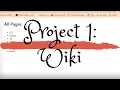 CS50 Web Programming Project 1 Wiki