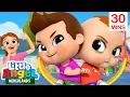 Download Lagu Ja Ja, Speel Aardig op de Speelplaats! | Little Angel | Moonbug Kids Nederlands - Kindertekenfilms