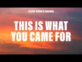 Calvin Harris, Rihanna - This Is What You Came For (Lyrics)