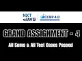 GRAND ASSIGNMENT - 4 PYTHON NXTWAVE CCBP Code Solutions By GYM CODER PYTHON GA SERIES