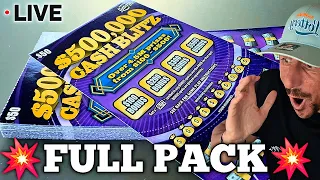 Full Pack - New 50 Cash Blitz Lottery Tickets