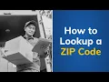 How to Look Up a ZIP Code