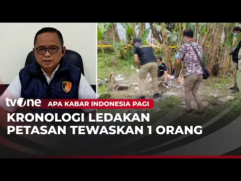 Kronologi Ledakan Petasan di Pekalongan Renggut Nyawa