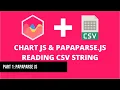 How to Parse CSV String in Javascript with Papaparse JS