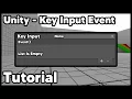 Unity - On Key Down Event Tutorial Part 1