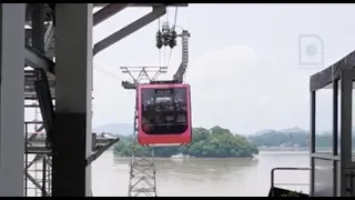 indias longest river ropeway over brahmaputra in assam