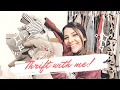 THRIFT WITH ME l Thrift Haul Try On I Shopping at the Goodwill in Santa Cruz
