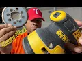 How to replace DeWalt Orbital Sander Pad Easy