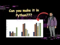 Making grouped bar chart in Python