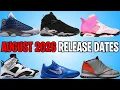 AUGUST 2026 AIR JORDAN NIKE SNEAKER RELEASE DATES