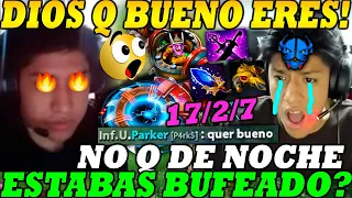 ????NO Q DE NOCHE ESTABAS BUFEADO?! WISPER SACA SU PROHIBIDO Y DESAW3BA AL MODO NOCHE DE PARKER