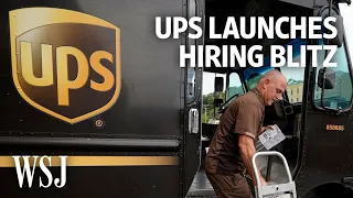 How Companies Like UPS Are Launching Holiday Hiring Blitzes WSJ
