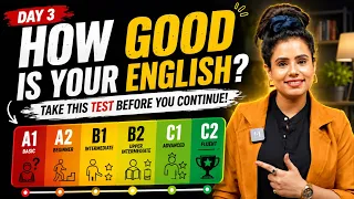 Can You Pass This English Test? Most Learners Can’t | Spoken English Course - Day 3 