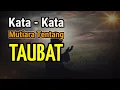 KATA KATA MUTIARA TENTANG TAUBAT