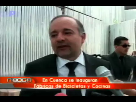 En Cuenca se inaugura fábricas de bicicletas y cocinas