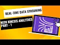 Batch Stream processing using Kinesis Analytics - Part 1