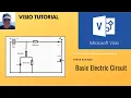 How to create a basic electric circuit in Microsoft Visio